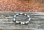 Bracelet lithotherapie en Amazonite, labradorite et Quartz  Rose