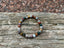 Bracelet élastiqué de Lithothérapie, perles en Agate indienne naturelle - 6 mm