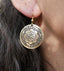 Boucles d’oreilles orientales Taj Mahal artisanat Inde