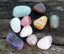 Lot de 10 pierres semi-précieuses (aventurine, améthyste, quartz rose, cristal, labradorite, etc..)