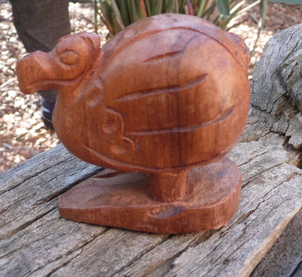 Dodo en bois de palissandre sculpté artisanat Ile Maurice