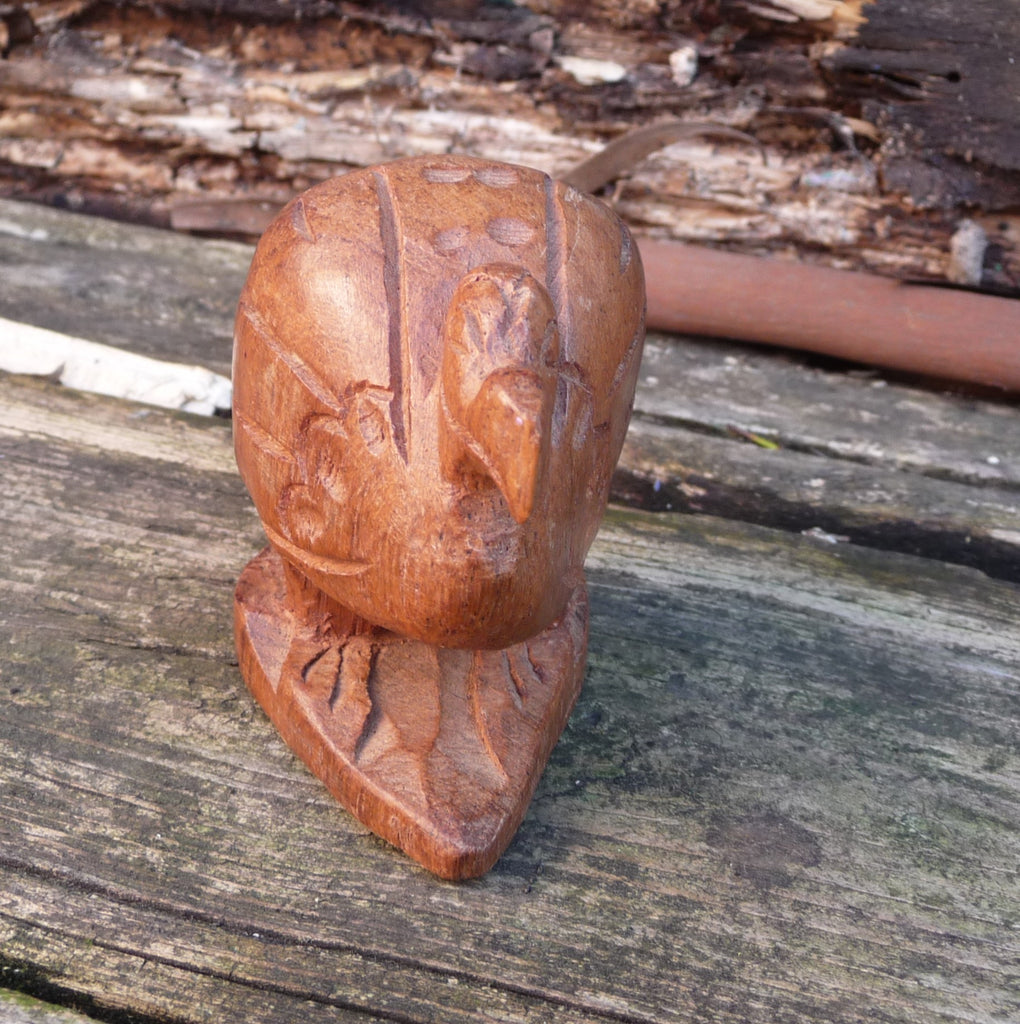 Dodo en bois de palissandre sculpté artisanat Ile Maurice