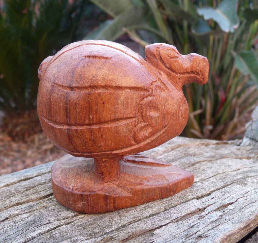 Dodo en bois de palissandre sculpté artisanat Ile Maurice