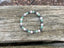 Bracelet élastique de Lithothérapie "Triple Protection" Labradorite, Aventurine  et Quartz Rose