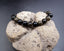 Bracelet en Obsidienne Dorée AAA - boules 8 mm