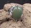 Bague réglable en Aventurine forme goutte