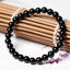 Bracelet en Obsidienne du Mexique AAA - boules 4 mm