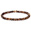 Bracelet en Oeil de Tigre - Boules 4 mm- Protection, confiance en soi