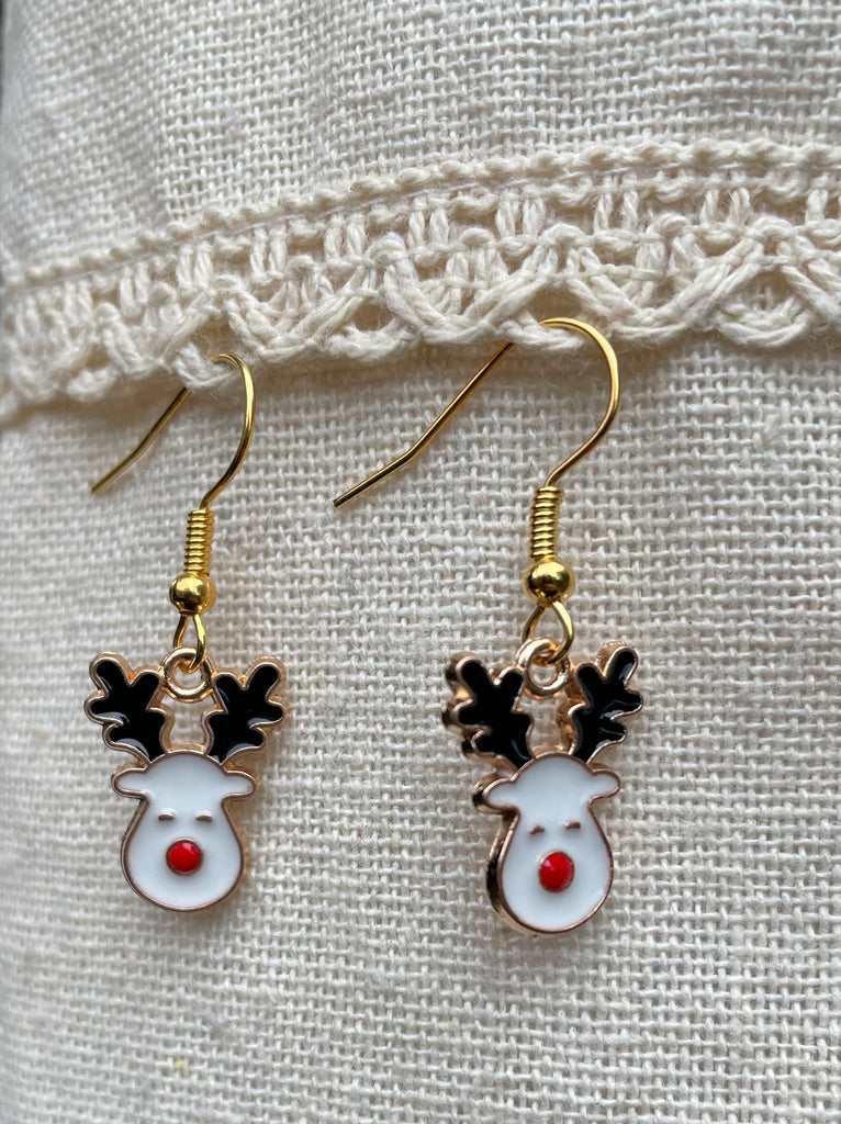 Boucles d'oreilles Rennes de Noël