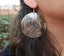 Boucles d'oreilles Mandala artisanat inde